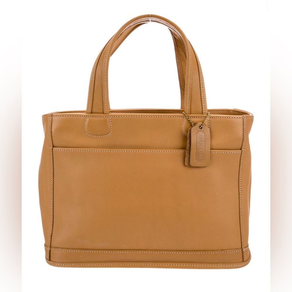 COACH Camel 9303 Vintage Club Tan Leather *Pristine Condition